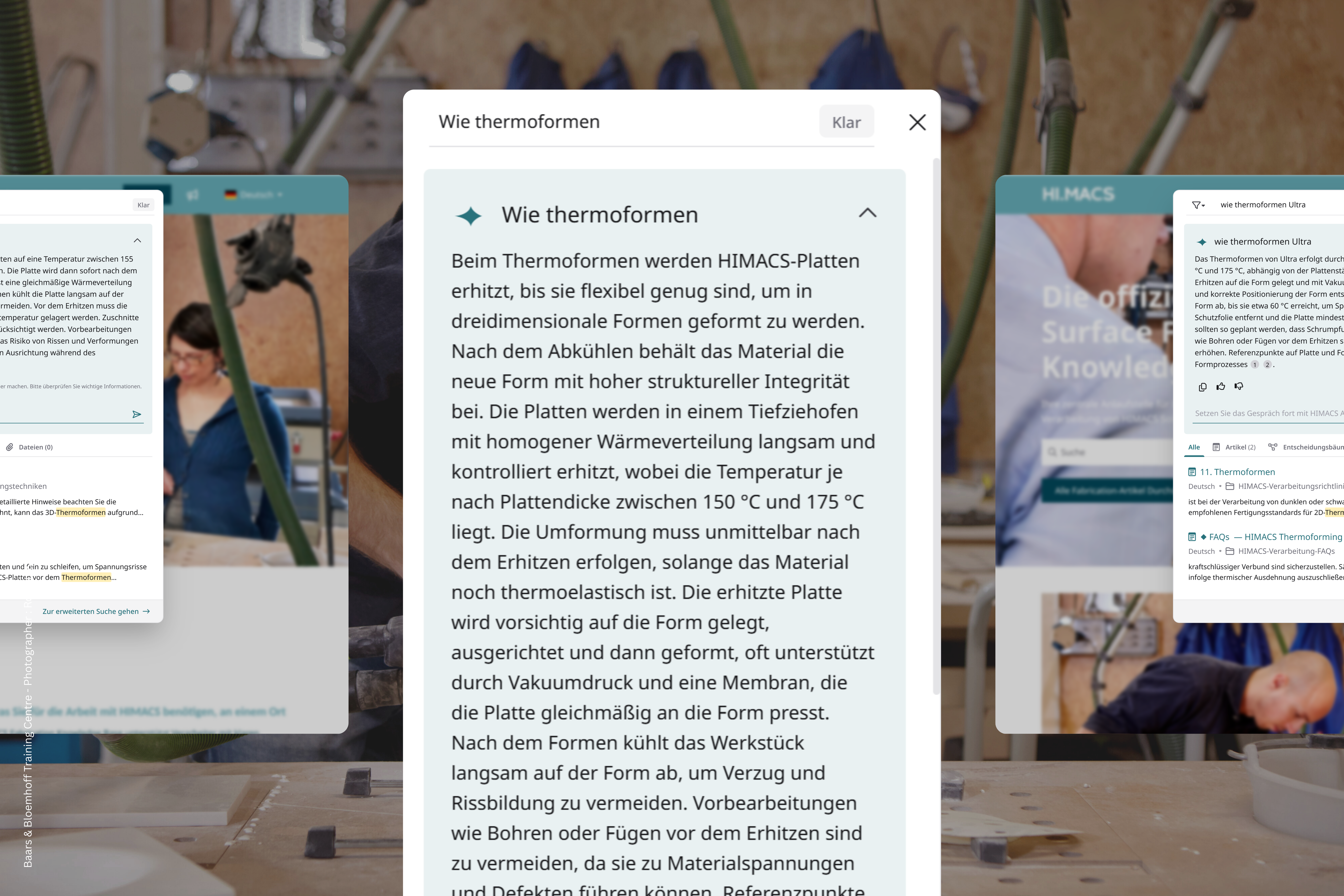 himacs fabrication knowledge base search