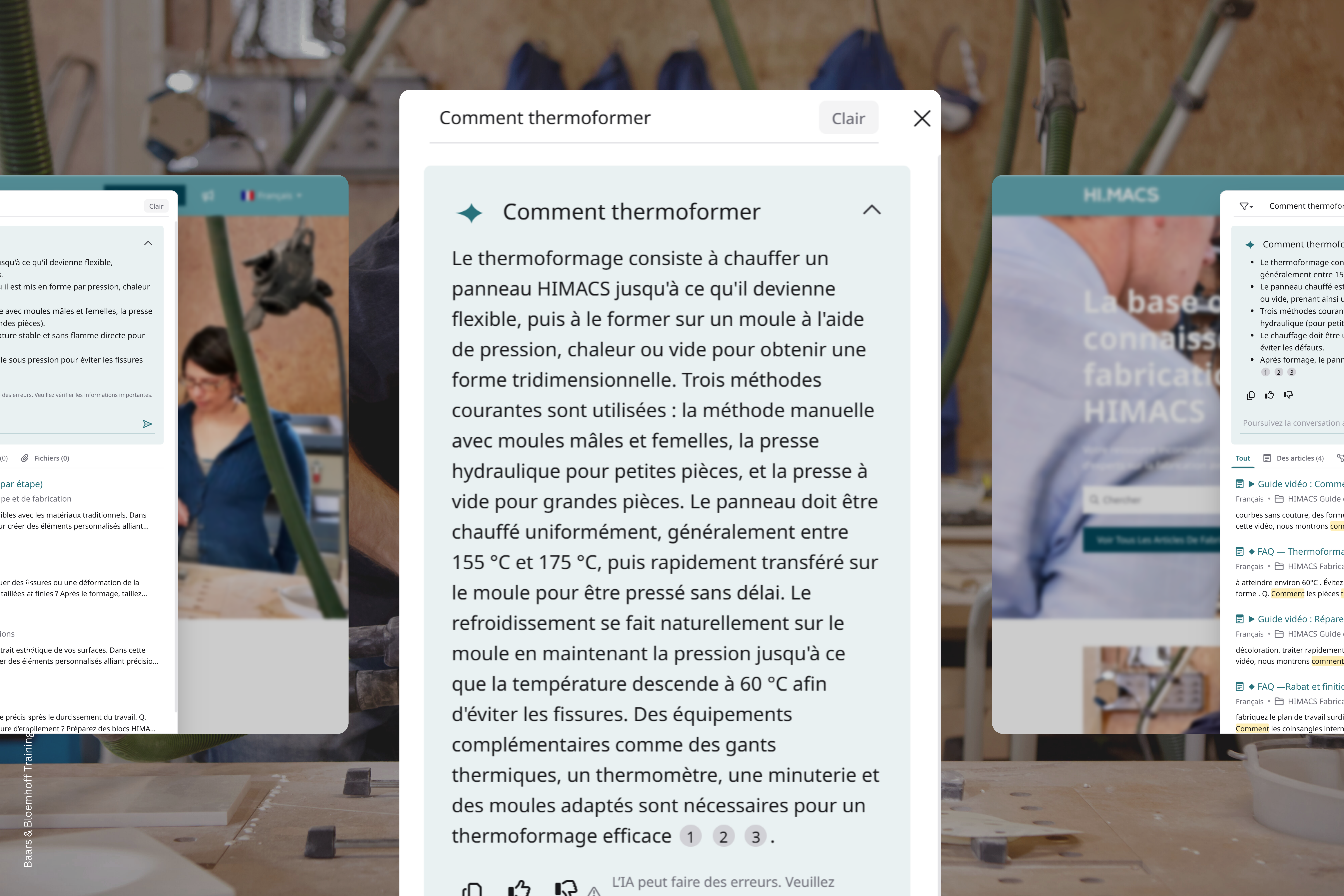 himacs fabrication knowledge base