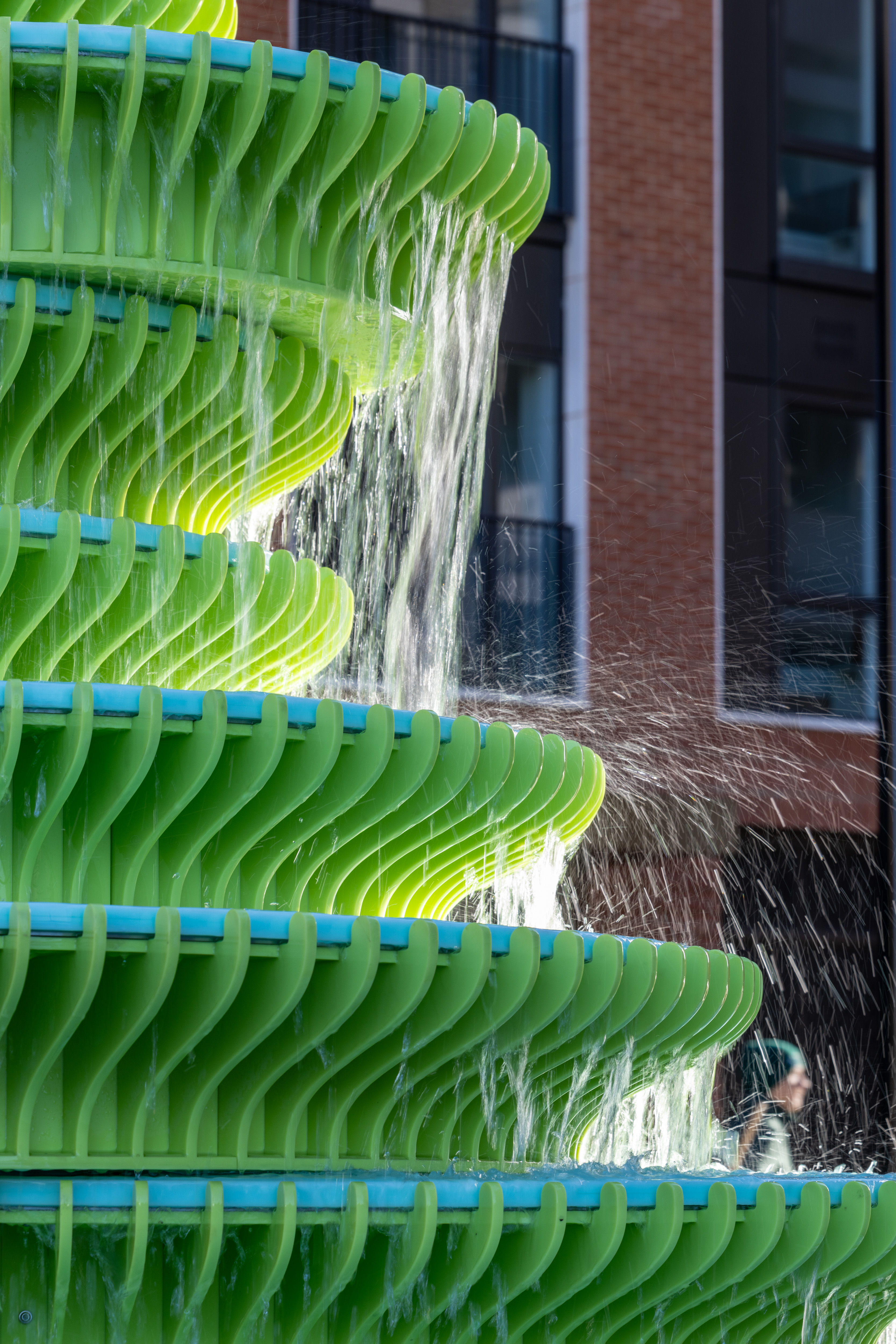 Sculpting Water: NEON Designs a Landmark Fountain with HIMACS