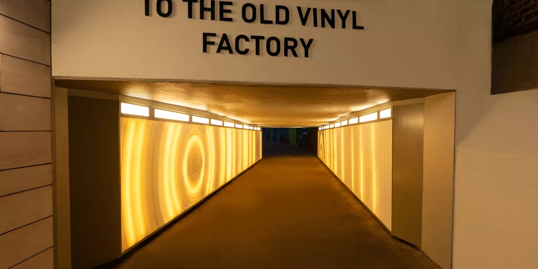 Recording community history: Backlit HIMACS clads the ‘Sounds of Hayes’ underpass