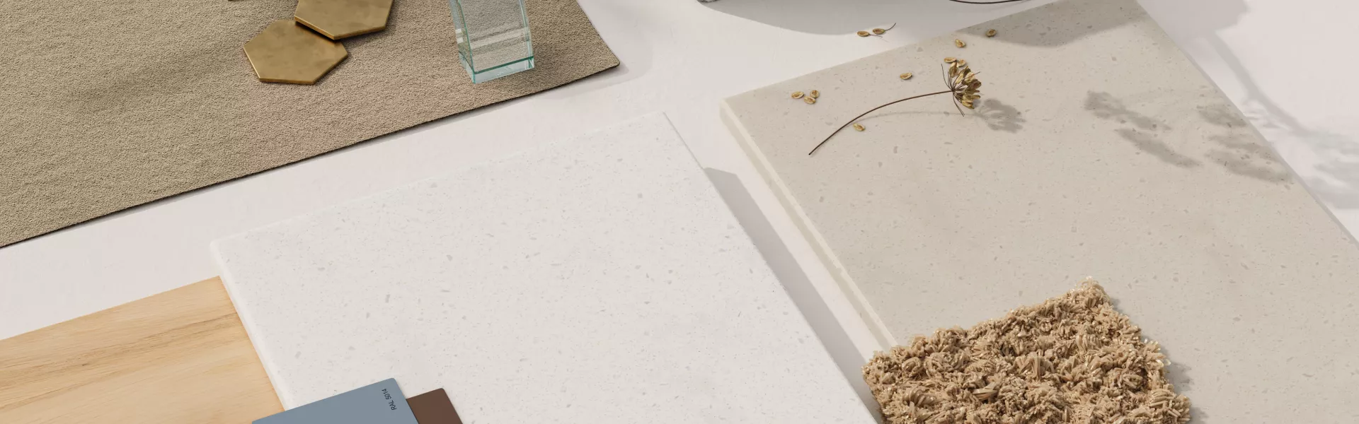 HIMACS präsentiert neue, trendige Marmorfarben für nahtlose Solid-Surface-Oberflächen