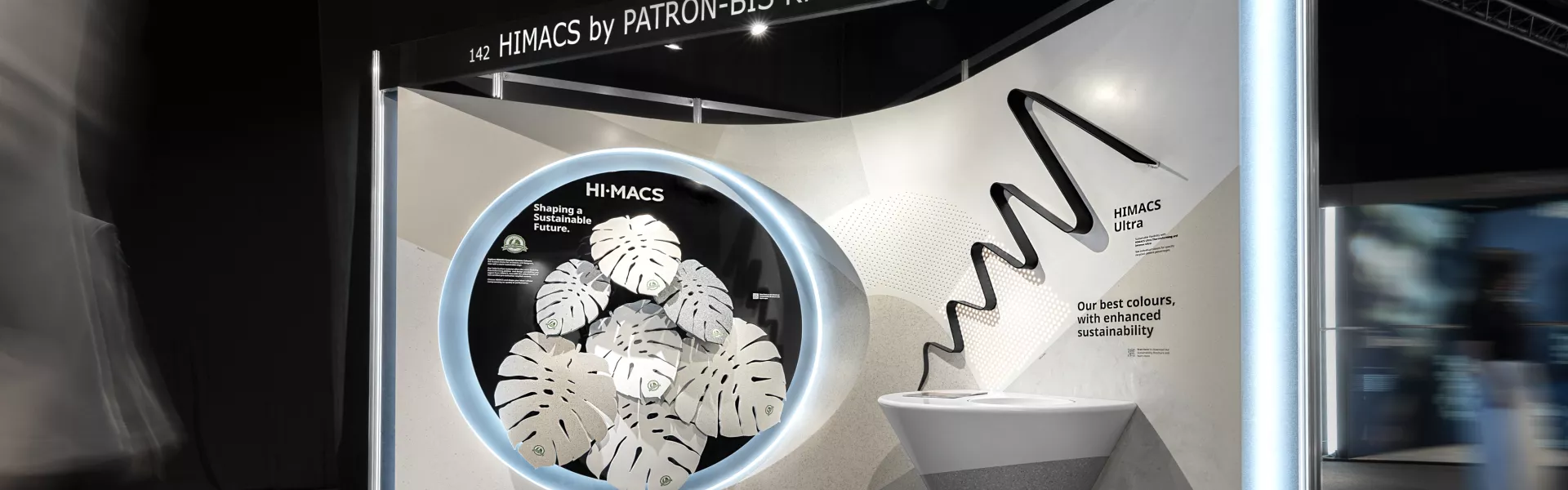 HIMACS Partners with COAST Office to Present Sculptural Design with Recycled-Content Colours at Architect@Work