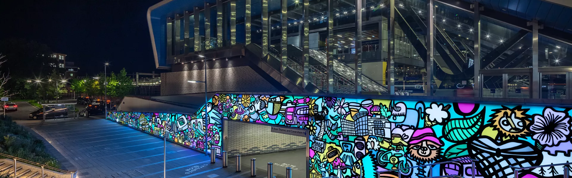L'art Urbain passionnément :  HIMACS soutient l'éclatant hommage de Stuart Melrose et Kev Munday à Reading