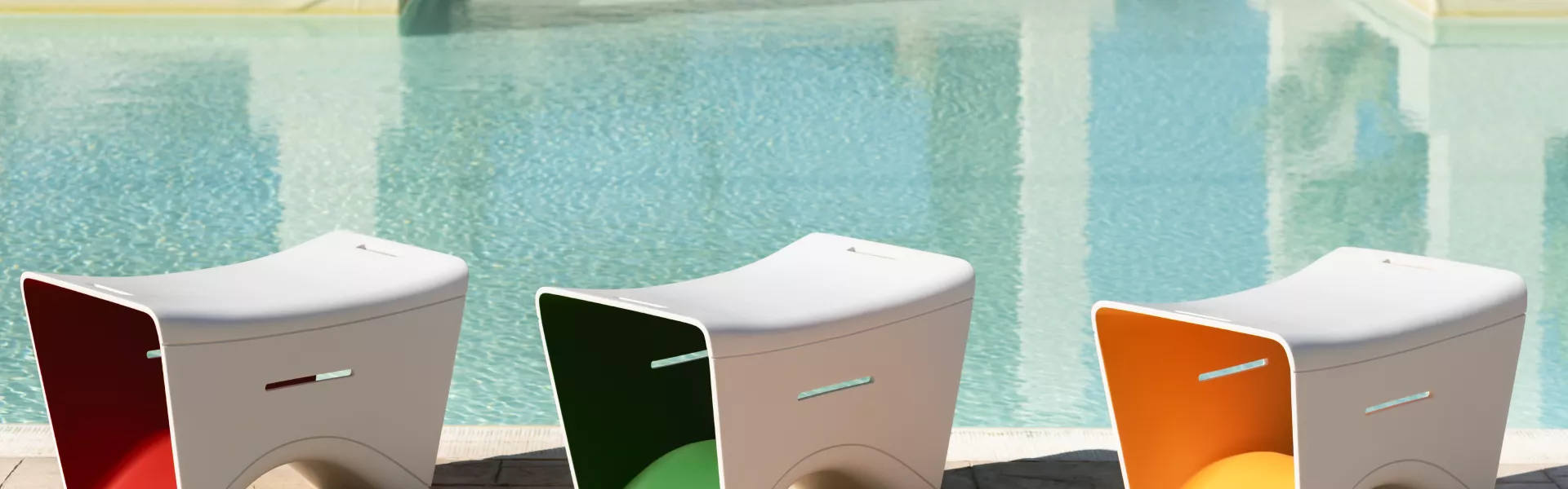 Principessa Stool: Un nouveau design en HIMACS, ludique et polyvalent