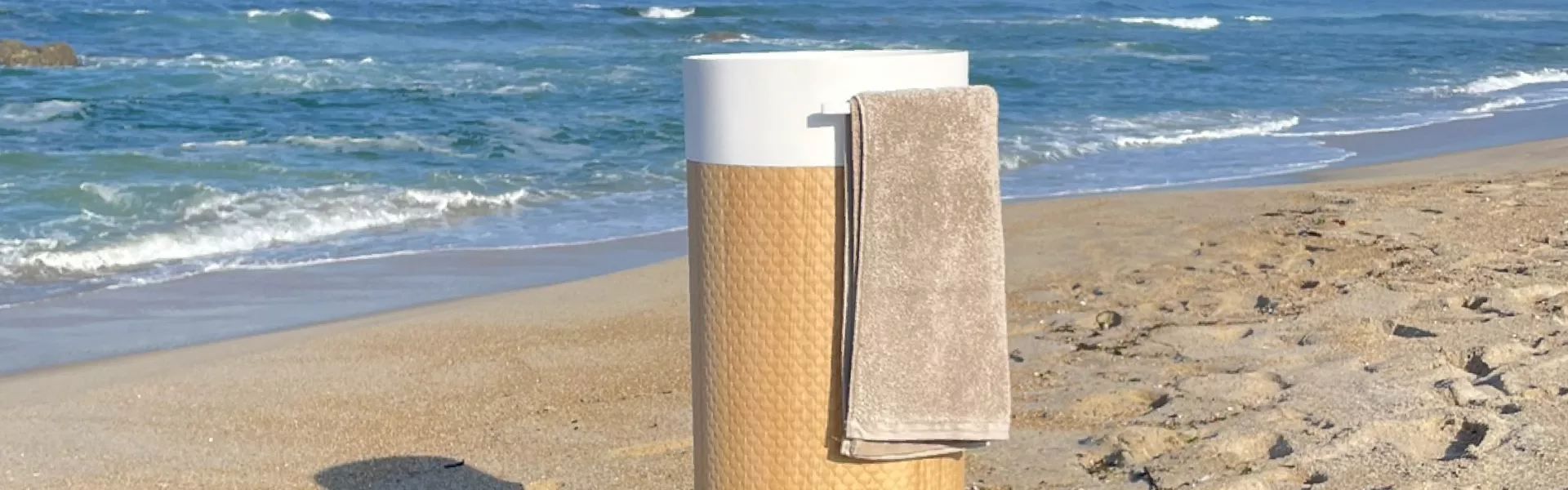 Circle: Un lavabo escultórico en HIMACS con diseño portugués de ANG