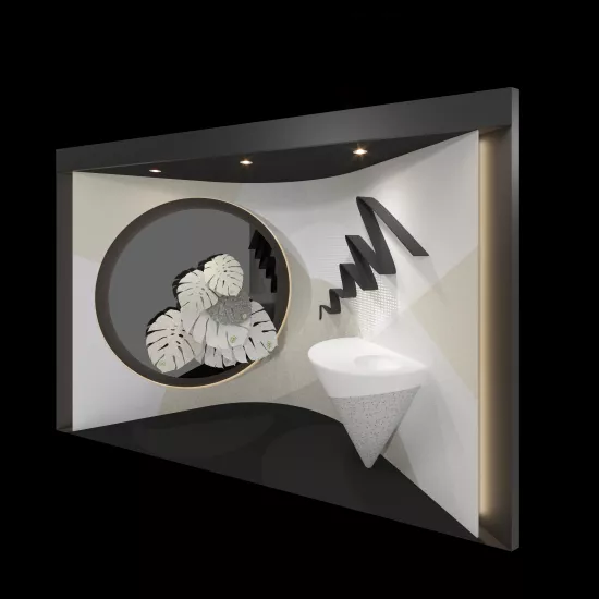 HIMACS Partners with COAST Office to Present Sculptural Design with Recycled-Content Colours at Architect@Work