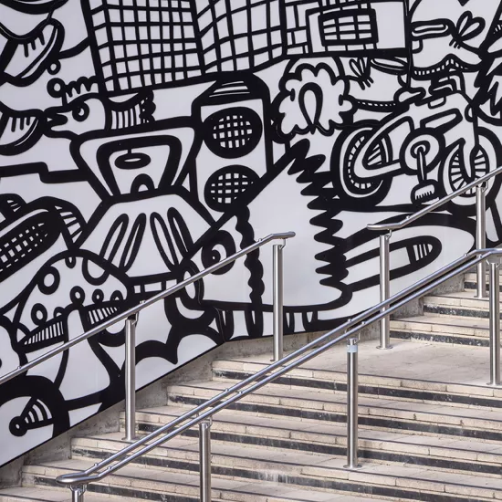 Urban Art with Heart:  HIMACS Powers Stuart Melrose and Kev Munday’s Colourful Tribute to Reading