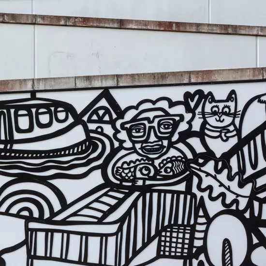 Urban Art with Heart:  HIMACS Powers Stuart Melrose and Kev Munday’s Colourful Tribute to Reading