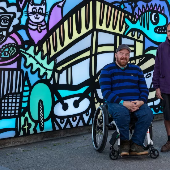 Urban Art with Heart:  HIMACS Powers Stuart Melrose and Kev Munday’s Colourful Tribute to Reading
