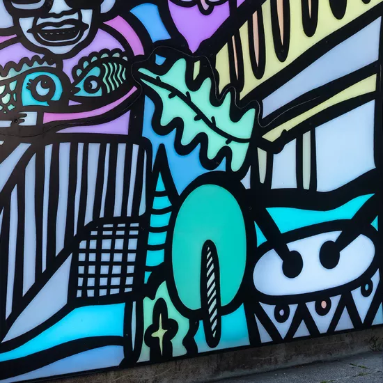 Urban Art with Heart:  HIMACS Powers Stuart Melrose and Kev Munday’s Colourful Tribute to Reading