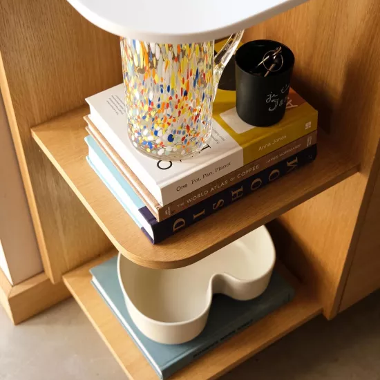 Warm minimalism in Glasgow: a Japandi style kitchen with HIMACS