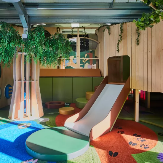 Sliding in style: Tigerplay and HIMACS put the fun into safe and durable play area design