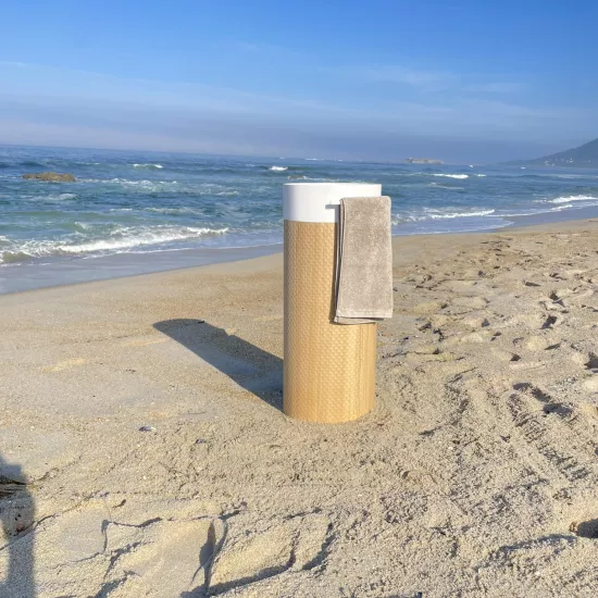 Circle: A bespoke freestanding washbasin shaped by  ANG and HIMACS