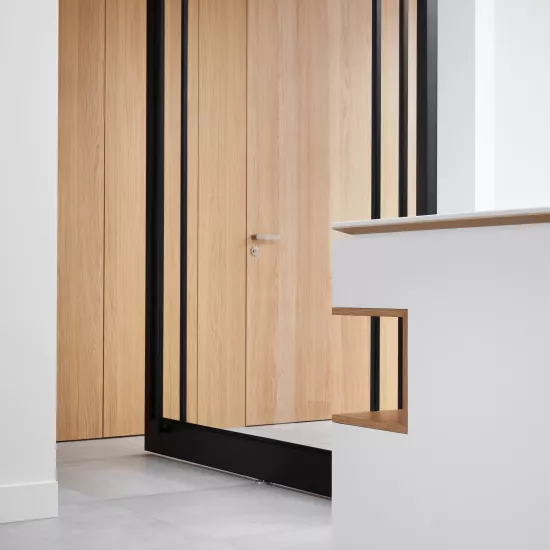 Format kitchen - A perfect symbiosis between oak and HIMACS