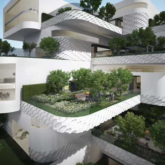 HIMACS at ‘eco-city’ garden for RHS Chelsea Flower Show 2018