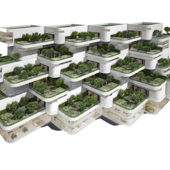 HIMACS at ‘eco-city’ garden for RHS Chelsea Flower Show 2018