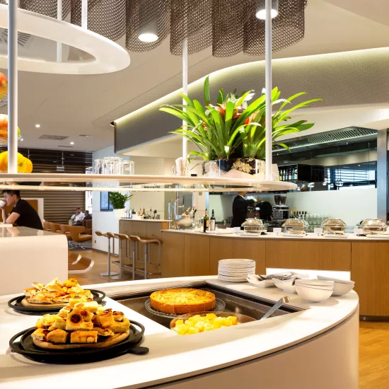 A new Lufthansa Lounge at Milan Airport with HIMACS