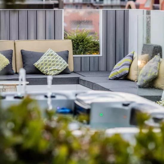 Beautiful penthouse featuring HIMACS on the coast in Nieuwpoort