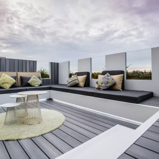 Beautiful penthouse featuring HIMACS on the coast in Nieuwpoort