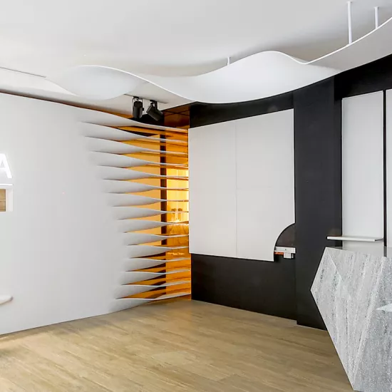 HIMACS on show in Paris at the Aska Showroom
