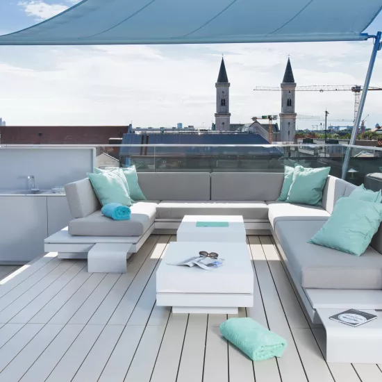 Luxury on the rooftops of Munich