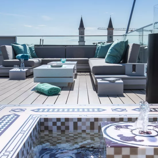 Luxury on the rooftops of Munich