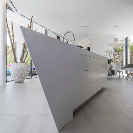HIMACS for the palatial Cool Blue Villa in Marbella