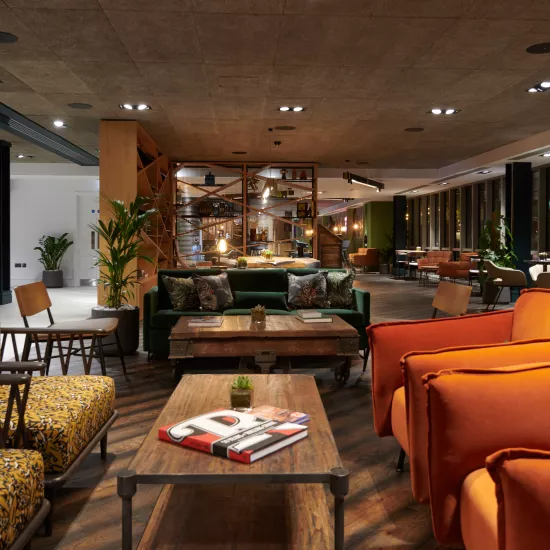 HIMACS brings a luxurious and functional finish to the interior of new Hotel Brooklyn