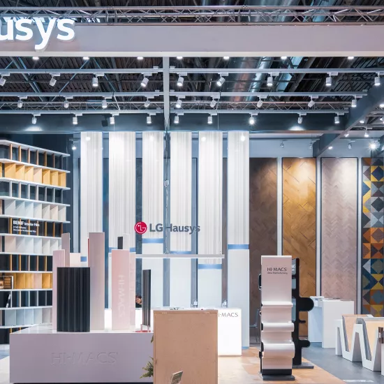LX Hausys at EuroShop 2020: All the latest HIMACS innovations in one place