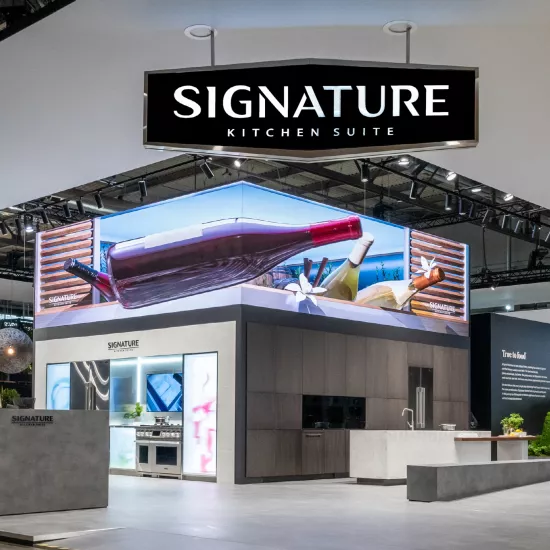 HIMACS for Signature Kitchen Suite at EuroCucina / FTK 2022