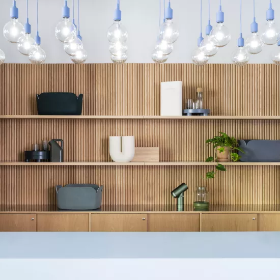 Muuto chooses HIMACS for its flagship European showrooms