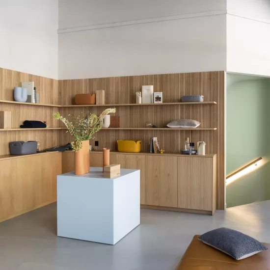 Muuto chooses HIMACS for its flagship European showrooms