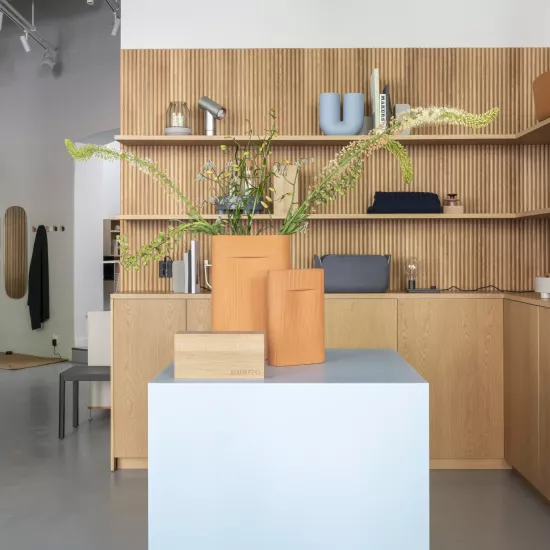 Muuto chooses HIMACS for its flagship European showrooms