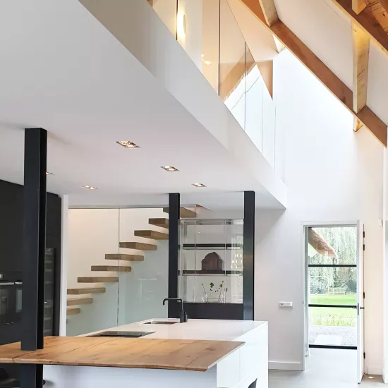 HIMACS brings contemporary cool to a rural Netherlands villa