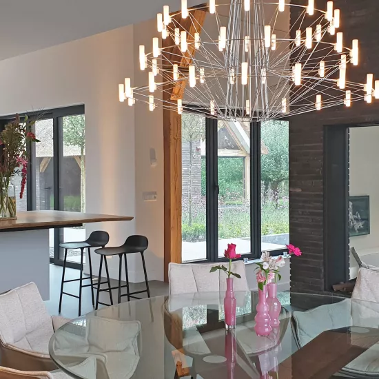HIMACS brings contemporary cool to a rural Netherlands villa