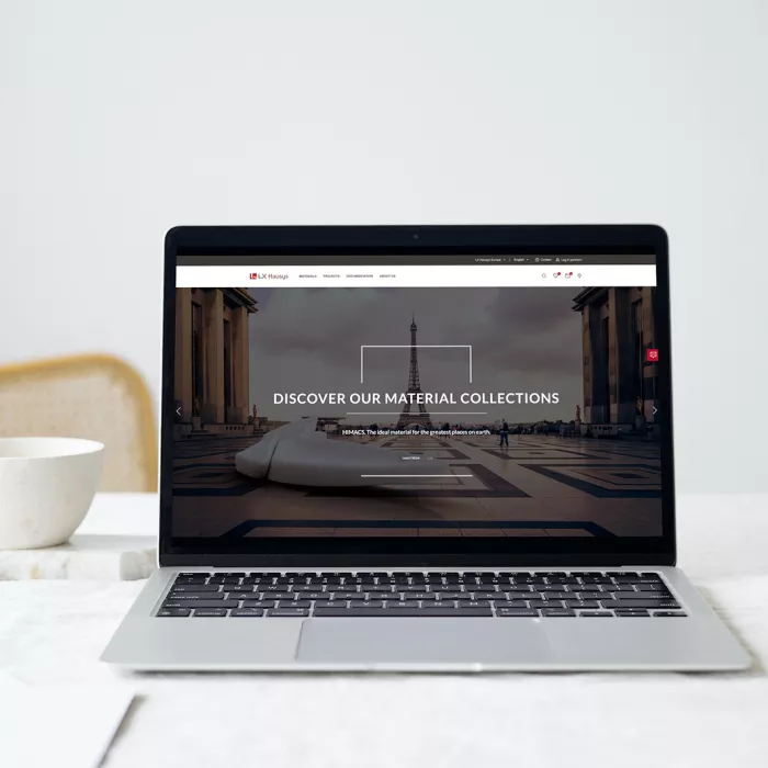 LX Hausys lance un nouveau site web européen présentant deux gammes de produits inspirantes :  HIMACS Solid Surface et HFLOR Luxury Vinyl Tile