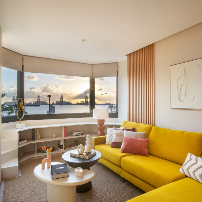 HIMACS : un appartement tout en harmonie qui embrasse  la nature et l’océan à Las Palmas de Gran Canaria 