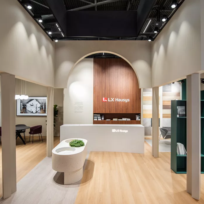 LX Hausys revient à BAU  Des solutions de design innovantes et des matériaux durables à l’honneur