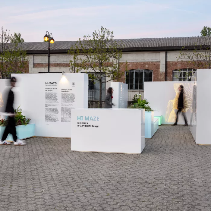 Temps forts de la Milan Design Week : HIMACS sur le devant de la scène avec HI MAZE et Nautys