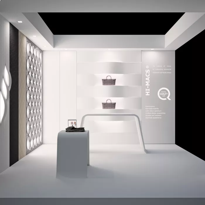 LX Hausys est de retour sur Retail Design Expo avec HIMACS Structura®