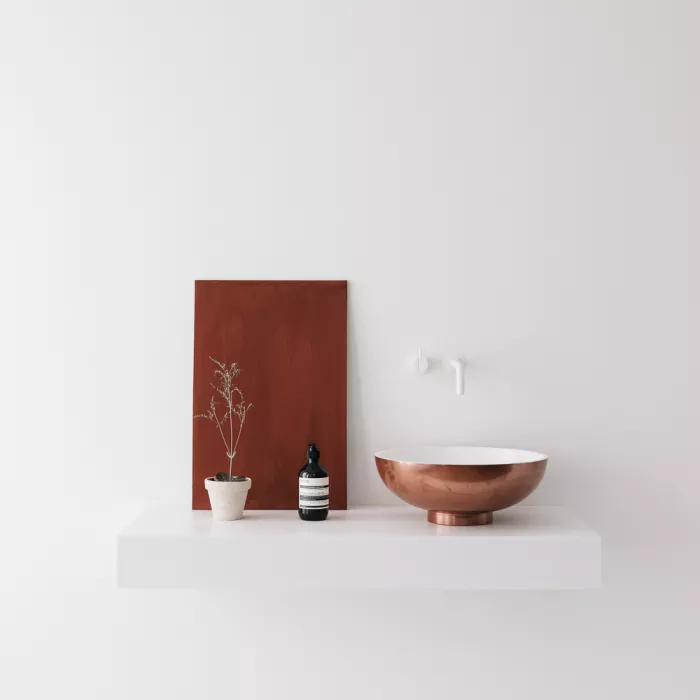 Lavabo Noon en HIMACS, de Not Only White
