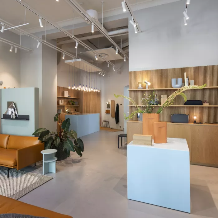 Muuto choisit HIMACS pour ses flagships stores européens