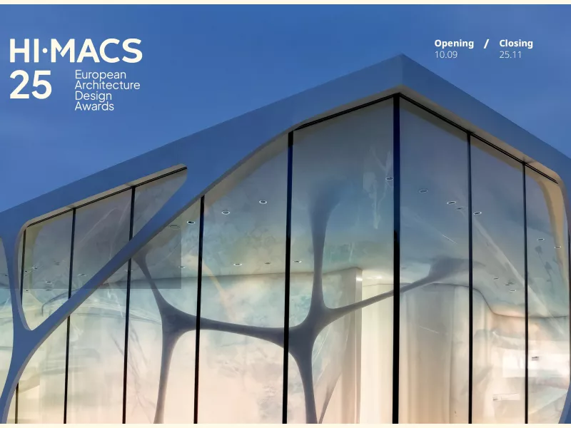 Introducing the HIMACS European Architecture & Design Awards 2025