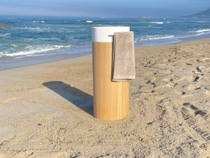 Circle: A bespoke freestanding washbasin shaped by ANG and HIMACS