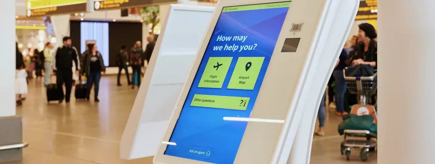 HIMACS en el aeropuerto de Schiphol en Ámsterdam