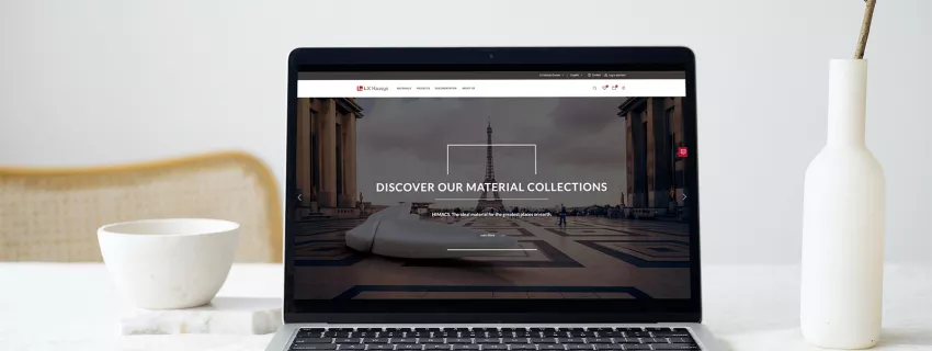 LX Hausys Debuts New European Website Showcasing Two Inspiring Product Lines:  HIMACS Solid Surface and HFLOR Luxury Vinyl Tile