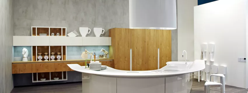 HIMACS: ‘Volare’ di Aran Cucine