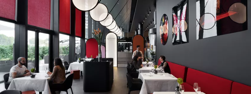 Fabio Novembre elige HIMACS para Attimi, el nuevo restaurante de Heinz Beck en Milán