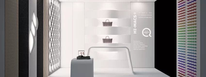 LX Hausys presenta HIMACS Structura® en la Retail Design Expo de Londres
