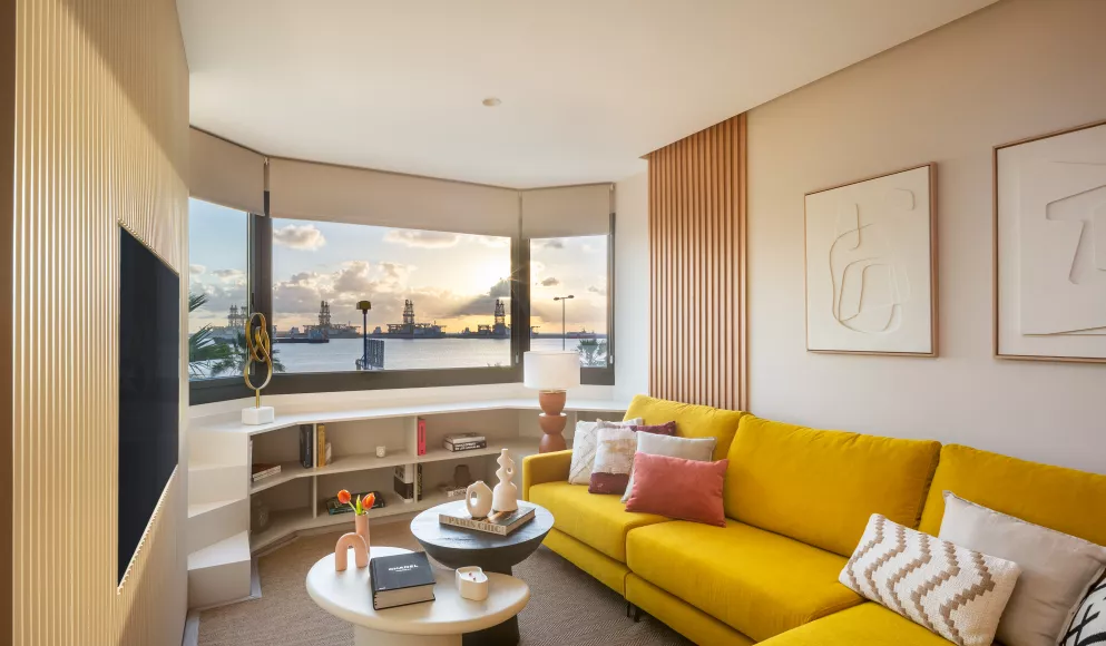 HIMACS : un appartement tout en harmonie qui embrasse  la nature et l’océan à Las Palmas de Gran Canaria 